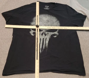 The Punisher T-Shirt Herren XL schwarz Totenkopf Marvel Comics Grafik - Bild 1 von 6