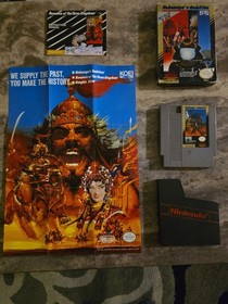 NES Nintendo Nobunaga's Ambition CIB Complete in Box w/ Poster GENUINE TESTED