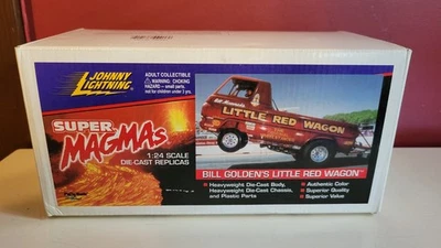 Johnny Lightning Super Magmas 1:24 Bill Golden’s Little Red Wagon (Singed #418) - Image 1 of 4