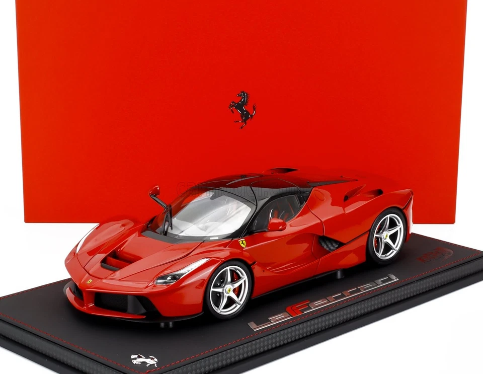 1/18 BBR-MODELS - FERRARI - LAFERRARI 2013 - SILVER RIMS - CON BBR182221-9DIE-VE - Immagine 1 di 1