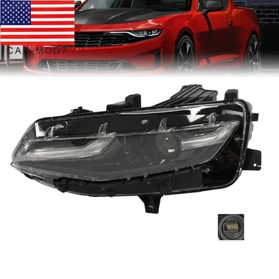 Full LED Headlight Fit For 2019-2024 Chevrolet Camaro Left Driver Side - Image 1 of 4