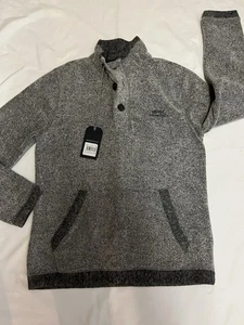 Men’s New Weird Fish Grey Jumper Crew Neck Med 42 Inch Chest - Picture 1 of 5