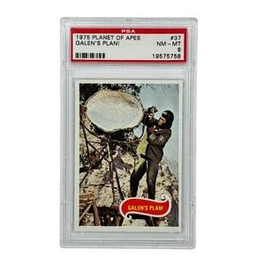 1975 Topps Planet of the Apes Galen's Plan! #37 PSA 8 - Picture 1 of 2
