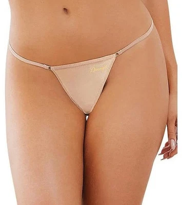 Dreamgirl Queen Size Nude G-String Thong DG1438X - Image 1 of 3