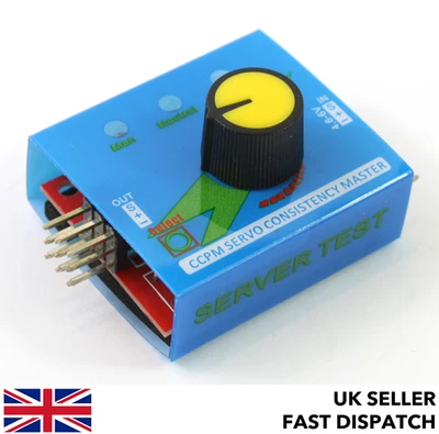 Multi Servo Tester 3CH ECS Konsistenz Drehzahlregler Leistungskanal CCPM Meter - Bild 1 von 4