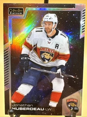 2020-21 O-Pee-Chee Platinum Cosmic Jonathan Huberdeau #20 Florida Panthers /65 - Image 1 of 4