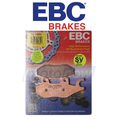 EBC Front SV Series Severe Duty Brake Pads for 1989-1993 Kawasaki KX500 - bk Foto 1 de 4