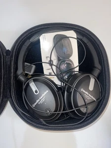 Auriculares Audio-Technica ATH-ANC7 - negros no seguros si se usan, hendiduras de espuma - Imagen 1 de 4