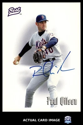 Mejor #NNO PAUL WILSON 1995 Binghamton Mets automático casi nuevo Foto 1 de 4