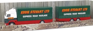 Corgi Volvo Short Wheelbase Lorry & Trailer 1/50 Diecast 59516 Eddie Stobart - Picture 1 of 5