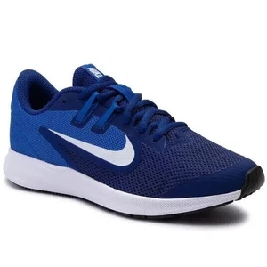 Nike Unisex Downshifter 9 AR4135 400 Shoes Deep Royal Blue Trainers (Size UK 4) - Picture 1 of 7