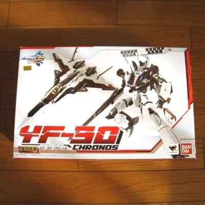 Bandai DX Chogokin YF-30 Chronos Macross Frontier Transformable Figure 1/60 - Image 1 of 4