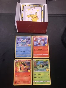 Pokemon McDonalds Promo Card 25th Anniversary Lot NM With Case And Frame - Picture 1 of 6