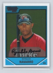 2007  Bowman Draft Picks & Prospects #BDPP41 Reynaldo Navarro Card