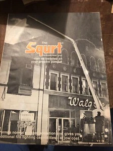 "Snorkel Fire Equipment Company ""Squirt"" - ¿Anuncio vintage 1968? - Imagen 1 de 5
