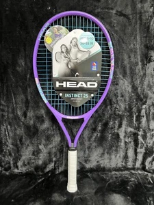 Head Instinct 25 Junior Tennis Racquet New with tags Light purple Very Nice - Picture 1 of 19