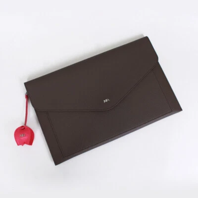 Miim Pino2 Cuero Marrón 13" Pulgadas Funda Portátil Corea Cuero Sintético Foto 1 de 4