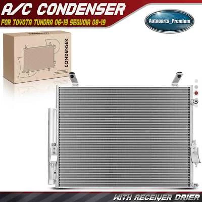 Condensador de aire acondicionado con receptor secador para Toyota Tundra 2006-2019 Sequoia 2008-2019 Foto 1 de 4