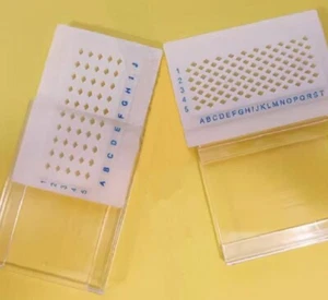 50/100 Loch Ausziehbares TEM Transmission Elektronenmikroskop Netz Probenbox Gehäuse - Bild 1 von 3