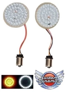 International (HDI) Ringz LED Front Turn Signals GEN-200-AW-1156 for Harley - Picture 1 of 5