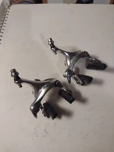Shimano 105 Brake Caliper Set F&R Recessed Dual Pivot Side Pull BR-5500 - Picture 1 of 17