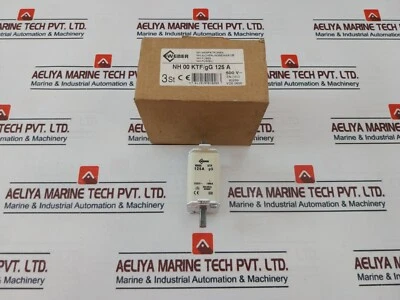 Weber NH00 KTF 125A Fuse 500V~ - Image 1 of 4