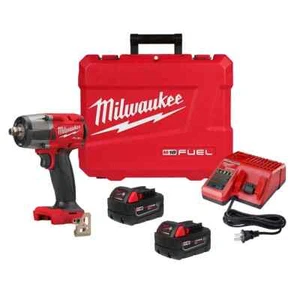 Milwaukee 2962-22R M18 FUEL 1/2 " Mid-Torque Impact Wrench w/ Friction Ring Kit - Picture 1 of 3