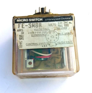 HONEYWELL MICRO SWITCH FE-SW8A SWITCH RELAY, 8 Pin - Picture 1 of 2