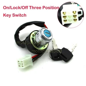 3 Position Key Switch For Kazuma 50cc 70cc 90cc 110cc 125cc Quad ATV 4 Wheeler - Picture 1 of 6