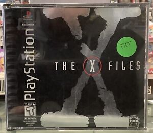 X-Files PS1 (Sony PlayStation 1, 1999) COMPLETE w/ manual