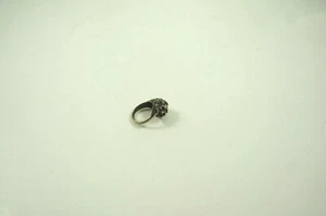 Vintage lion's head 950 silver ring, sterling +, size 7.5 - Bild 1 von 4