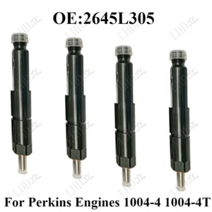 4 Pcs For Perkins Engines 1004-4 1004-4T 2645L305 Fuel Injector - Picture 1 of 6