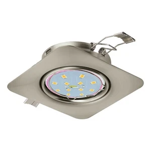 EGLO 94264 LAMPADA LED DA INCASSO PENETO A LED FARETTO CROMATO GRIGIO - Foto 1 di 2