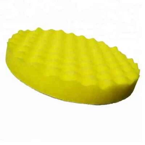 6 Inch Waffle Faced Foam Buffing Pad Foam Polishing Pad Choice of 3 Finishes  - Picture 1 of 17