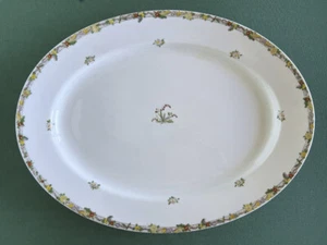 1912 NORITAKE "M" NIPPON 18" PLATTER - "JAPANESE BELLADONNA" PATTERN, Very Rare - Picture 1 of 8