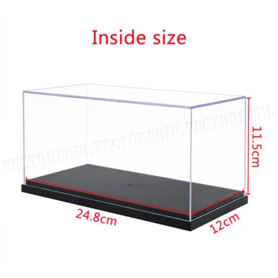1/2/3/4 Step Acrylic Display Case Dustproof Box Perspex Clear Collectibles Model - Image 1 of 4