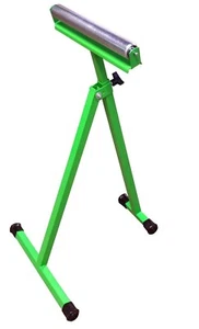 35mm Roller Folding Trestle Axle Stand Support Beam Workshop Sawhorse Easy Store - Picture 1 of 4