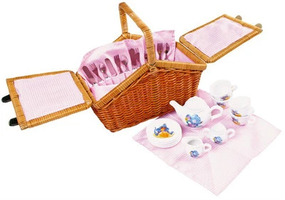 SMALL FOOT Picknickkorb 30-tlg