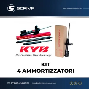 KIT 4 AMMORTIZZATORI KAYABA NISSAN JUKE - 2 ANTERIORI+2 POSTERIORI -NUOVI- @ KYB - Imagen 1 de 1