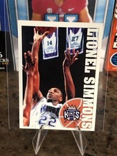 1995-96 Panini Stickers NBA Basketball Lionel Simmons #259 Sacramento Kings