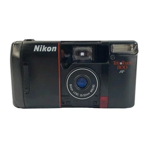 Nikon Tele Touch 300 AF Point & Shoot 35mm Film Camera 35-55mm Macro Lens TESTED - Picture 1 of 12