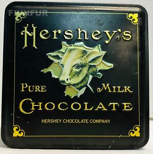 Hershey's 2001 Milk Chocolate Vintage Edition #6 Square Tin Box*20011P S33