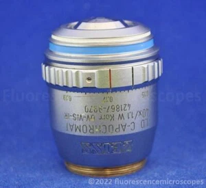 Zeiss LD C-Apochromat 40x / 1.1W ∞/0.14-0.19 Korr UV-VIS-IR Microscope Objective - Picture 1 of 1