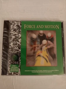 FOSS Full Option Science System Force And Motion CD-ROM V1.0 Still Sealed - Picture 1 of 2