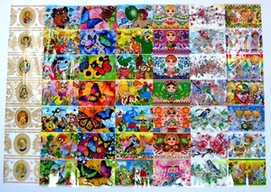 14 St Ostern Ostereier Folie Eierfarbe Пасхальная термопленка для яиц 14 штук S1 - Picture 1 of 14
