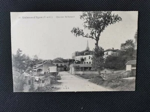 CPA 82 VALENCE-D'AGEN - Quartier St-Bernard - Imagen 1 de 2