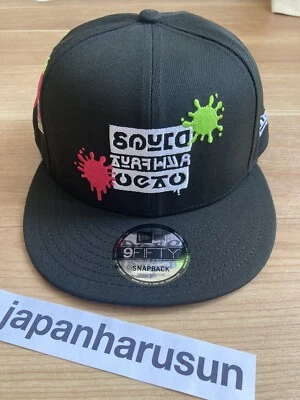 Gorra bordada Squid or Octo Splatoon Nintendo New Era Ensky Japón ajustable Foto 1 de 4