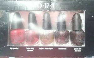 OPI 1/8oz Gel Polish 5pk (Lincoln Park, Big Apple, Vampsterdam, etc) - Picture 1 of 4