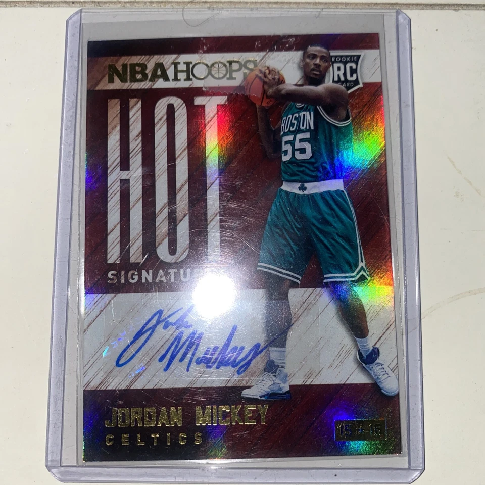 2015-16 帕尼 NBA Hoops 热门签名 乔丹 米奇 HS-JMK 新秀 签名 RC 0301 — 第 1/2 张图片