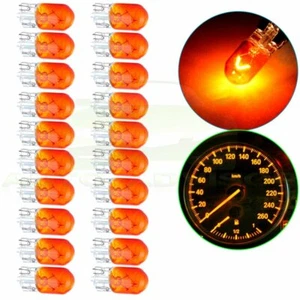 For 20X Yellow Side Marker Lights Lamp Wedge Halogen Bulbs T10 194 168 921 158 - Picture 1 of 5